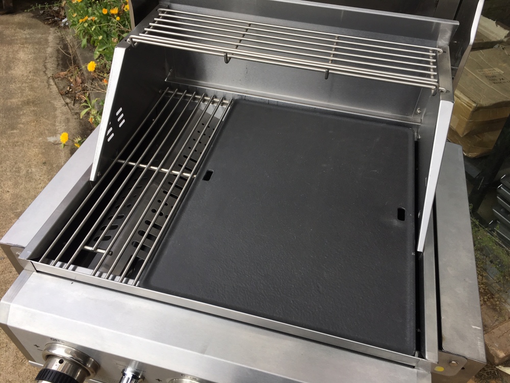 Grillmaster ceramic cast iron grill 350mm x 450mm