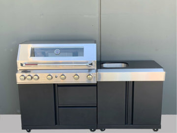 Onyx Outdoor Kitchen BBQ with sink