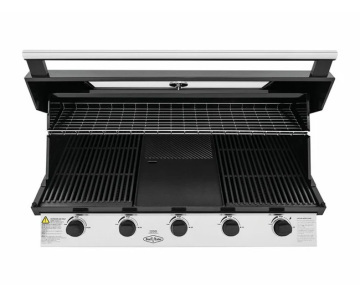 BeefEater 1200 Series 5 Burner Built In BBQ - Black