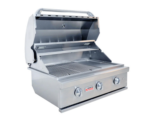 Grandfire Silverline 32" Built In BBQ