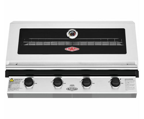 BeefEater 1200 Series 4 Built In BBQ - Stainless Steel